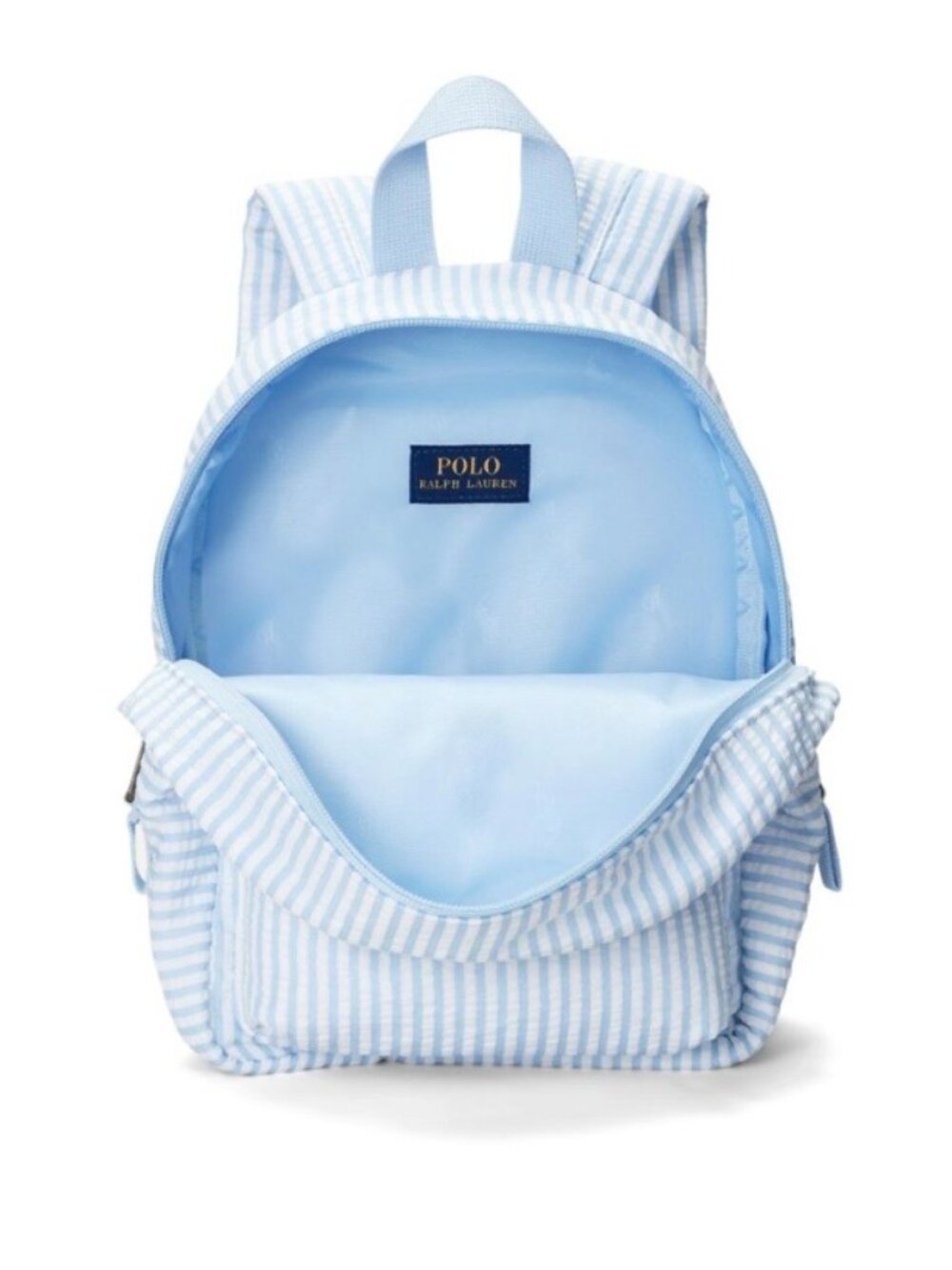 NWT POLO RALPH LAUREN MINI SEERSUCKER BACKPACK - Picture 3 of 7